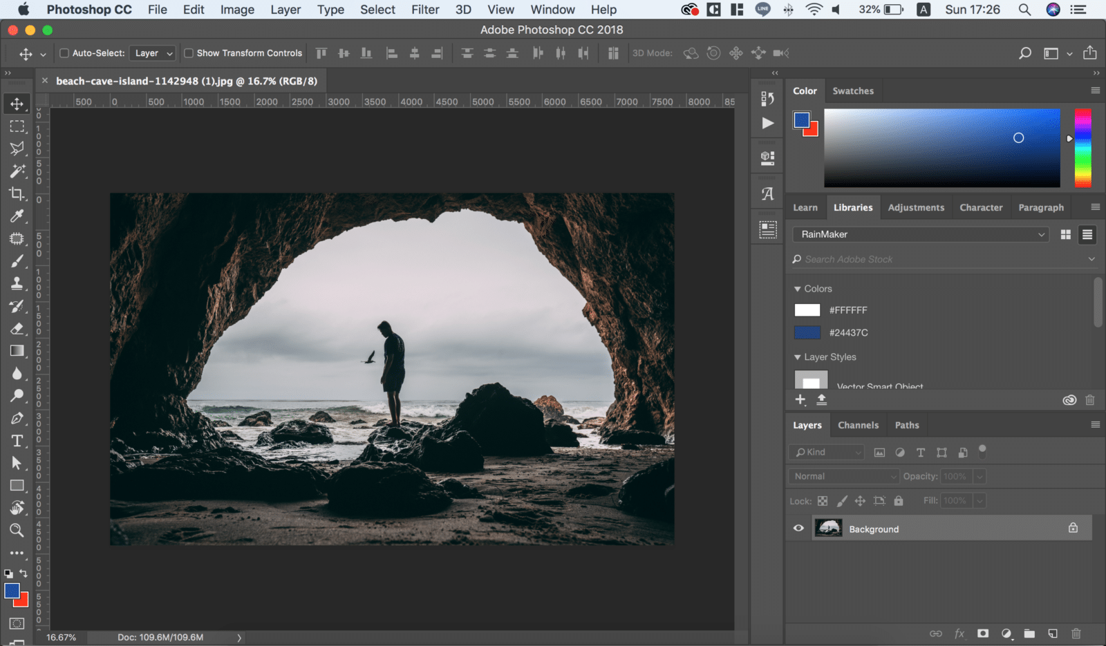 How to ทำตัวอักษรแบบหลบซ่อนบนภาพด้วย