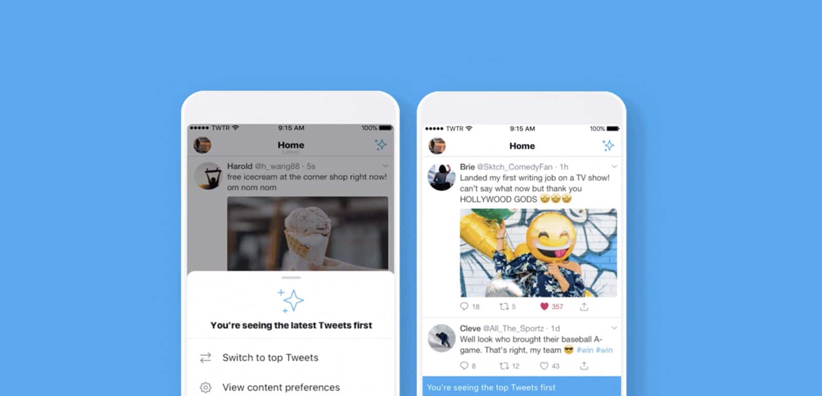 Twitter ทดสอบฟีเจอร์ที่ให้ผู้ใช้เลือกได้ว่าจะให้เรียงตามเวลาหรือตามความนิยม